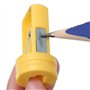 Lot de 4 taille-crayons de charpentier pour le travail du bois, taille-crayon pour crayons de charpentier, taille-crayon pour cr
