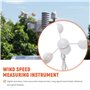 Agwuoetr WH-SP-WS01 AnéMomèTre Instrument de Mesure de la Vitesse Du Vent Capteur de Vitesse Du Vent Instrument MéTéOrologique p