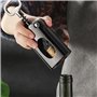 Torribaly 1 ouvre-bouteille en alliage de zinc de qualité supérieure Tire-bouchon à ailettes Décapsuleur de vin avec décapsuleur