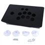 Nudiuhis pour Panneau Acrylique pour Joystick Arcade pour Machines de Jeu Arcade DIY peut Être Installé Bouton de Joystick de je