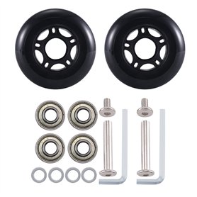 JXYFFS Roues de Rechange de Valise de Bagage de 75MmX 24Mm