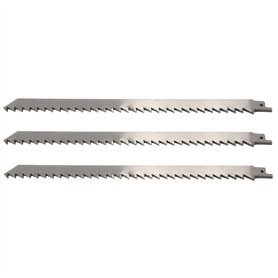 NISHZHU Lame de Scie Alternative de 12 Pouces pour la Coupe des Aliments Grandes Dents Lames de Scie pour Congeler la Viande