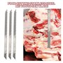 NISHZHU Lame de Scie Alternative de 12 Pouces pour la Coupe des Aliments Grandes Dents Lames de Scie pour Congeler la Viande, Gl