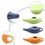 UrbanNest 250Ml CéRamique Neti Pot Pot de Nettoyage de Nez Pot à Bec Anti-Fuite pour RinçAge Nasal Nez Lavage et Femmes,Blanc