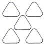 eMagTech 5pcs Joint de Forme Triangulaire pour Nettoyeur Haute Pression 90814220 Compatible avec Karcher K2 K3 K4 K5 Accessoires