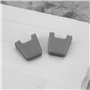 eMagTech Lot de 5 Embouts en Caoutchouc pour Cloueuse Milwaukee 2740-20 M18 Fuel 18ga (42-38-0142)