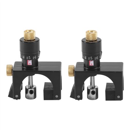 IMCCZONY 2X Raboteuse Réglable Lame Coupeur Calibrateur Installe Jauge De Picne Outil De Menuiserie