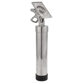 Aisuoka Porte-Canne a Peche pour Bateau Porte-Canne a Peche reglable Porte-Canne a Bateau Argent