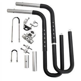 VitalEpcck Kit D'Étagère pour Vélo de Planche de Surf Kit D'Équitation pour Support Latéral pour Vélo
