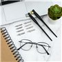 VitalEpcck Ensemble de 10 Stylos de Calligraphie Oblique, Ensemble de Plumes de Bande Dessinée, Stylo D'Écriture Fluide, Porte-S