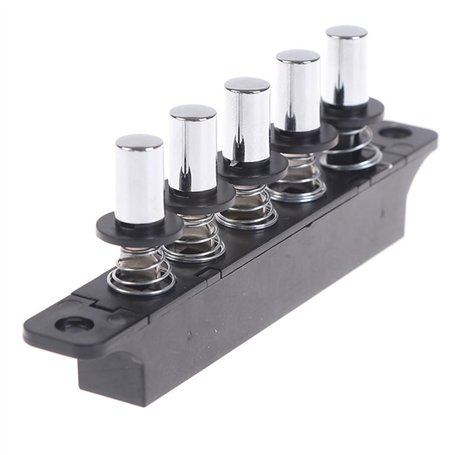 Booplic 1 interrupteur de clavier pour hotte aspirante - Interrupteur à bouton poussoir pour divers appareils ménagers et produi