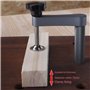 Qeunrtiy Pince de Serrage pour Trou de Chien D'Établi, Pince de Maintien à Action pour Outil de Trou de Chien de 20 mm