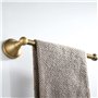 Ziiyoilh Ensemble D'Accessoires de Salle de Bain 2 PièCes - Porte-Serviettes et Porte-Papier HygiéNique Support Mural en Laiton 