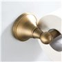 Ziiyoilh Ensemble D'Accessoires de Salle de Bain 2 PièCes - Porte-Serviettes et Porte-Papier HygiéNique Support Mural en Laiton 