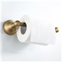 Ziiyoilh Ensemble D'Accessoires de Salle de Bain 2 PièCes - Porte-Serviettes et Porte-Papier HygiéNique Support Mural en Laiton 