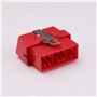 ECSiNG Lot de 2 Outils de Diagnostic de Voiture OBD2 OBD2 16 Broches Mâle Prise d'extension de Diagnostic de Véhicule Adaptateur