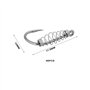 ECSiNG Lot de 40 Hameçons à Ressort pour Pêche Au Poisson-Chat Matériel de Pêche Hameçon à Barde Compatible avec La Pâte Power B