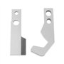 ECSiNG 1 ensemble d'accessoires de rechange pour surjeteuse à lame mobile supérieure inférieure 340406 340468 compatible avec Pf