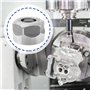 ECSiNG Lot de 2 écrous de Serrage à Roulement à Billes ER20 ER20A M25X1,5 pour Porte-outil de Précision écrou de Serrage pour Us