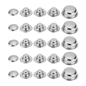 ECSiNG 50PCS Rondelles Starlock à Capuchon 4mm-10mm pour Clips de Retenue D'arbre Rondelles de Blocage D'arbre Rondelles à Emboî