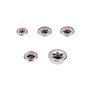 ECSiNG 50PCS Rondelles Starlock à Capuchon 4mm-10mm pour Clips de Retenue D'arbre Rondelles de Blocage D'arbre Rondelles à Emboî