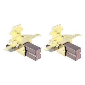 ECSiNG 1 Paire de Balais de Charbon avec Porte-balais en Laiton 610126-00 Compatible avec Dewalt DC411 DCG412 DCS380 DC390 DCS39