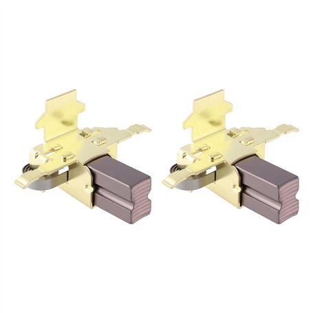 ECSiNG 1 Paire de Balais de Charbon avec Porte-balais en Laiton 610126-00 Compatible avec Dewalt DC411 DCG412 DCS380 DC390 DCS39