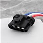 ECSiNG Connecteur de Faisceau de Moteur de Ventilateur de Refroidissement 3 Broches Compatible avec Ford Sable Et Taurus 2946409