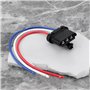 ECSiNG Connecteur de Faisceau de Moteur de Ventilateur de Refroidissement 3 Broches Compatible avec Ford Sable Et Taurus 2946409