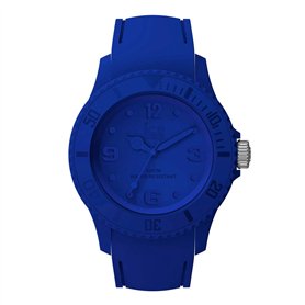 ICE-WATCH - Ice Unity Ultramarine - Montre Bleue Mixte avec Bracelet en Silicone - 016133 (Medium)