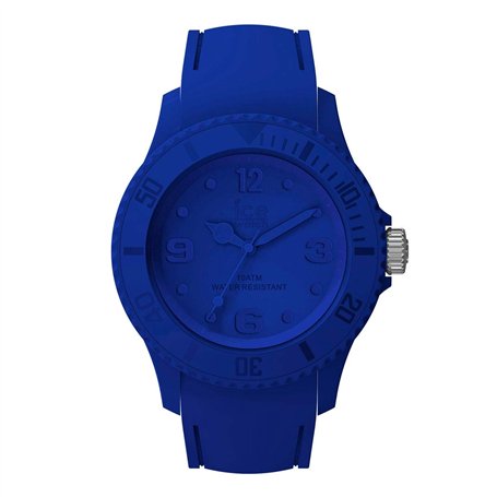 ICE-WATCH - Ice Unity Ultramarine - Montre Bleue Mixte avec Bracelet en Silicone - 016133 (Medium)