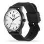 ICE-WATCH - Ice Solar Power Moon Mesh - Montre Noire Mixte avec Bracelet en Silicone - 018391 (Medium)
