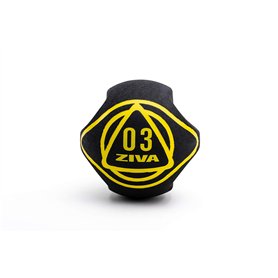 ZIVA Dual Grip Medicine 3kg Médecine Ball à Double Prise Mixte