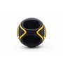 ZIVA Dual Grip Medicine 3kg Médecine Ball à Double Prise Mixte, Noir, 3 kg