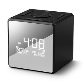 Philips TAR4600 Radio-réveil Dab/FM à Double Alarme avec Port de Chargement USB-C