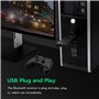 Mcbazel Adaptateur sans Fil Xbox One pour PC/Windows 7/8/8.1/10/11, Adaptateur Compatible avec Les Manettes Xbox One, Xbox One S