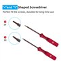 Tolesum Bouton câble de synchronisation SL/SR avec Lot de 2 Tournevis Accessoires d'outils de réparation pour commutateur NS Swi