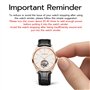 Tolesum Boîtes de Remontoir de Montre pour 2 Montres Automatiques, Boîte de Remontoir de Montre Automatique, Vitrine en Cuir Acr