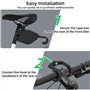 Tolesum Barre Traction Velo Enfant, Corde de Traction pour vélo de 2,5 m, Corde de remorquage rétractable pour Enfants, Corde de