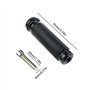 eMagTech 1 paire de pédales droites universelles en aluminium CNC pour siège arrière de moto avec boulons de montage de 8 mm Noi