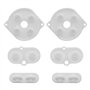 eMagTech Lot de 2 Coussinets en Caoutchouc conducteur pour Boutons de Manette