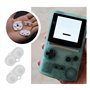 eMagTech Lot de 2 Coussinets en Caoutchouc conducteur pour Boutons de Manette, Blanc, pièce de Rechange Compatible avec Manette 