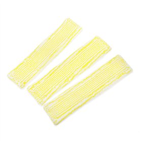 eMagTech 3pcs Tampons de Nettoyage pour Vitres Compatible avec Karcher WV2 Premium (Plus) WV5 Premium (Plus) Tampons de Rechange