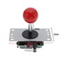 eMagTech 2 Pcs 5 Pin 8 Way Arcade Joystick Remplacement Fighters Joystick Fit pour Arcade Jeu Machines Ball Top Poignée Contrôle