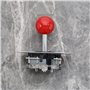 eMagTech 2 Pcs 5 Pin 8 Way Arcade Joystick Remplacement Fighters Joystick Fit pour Arcade Jeu Machines Ball Top Poignée Contrôle