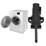 eMagTech 1 Paire de Balais de Charbon avec Support 4006020152 481281719419 Compatible avec AEG Compatible avec Electrolux Compat
