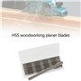 eMagTech 10pcs Lames de Raboteuse Électrique HSS 82mm avec Double Tranchant Remplacement Compatible avec Makita Raboteuses à Mai