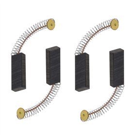 ECSiNG 2 paires Balais de Charbon de Moteur 6x11x30mm pour Meuleuse d'angle Perceuse à Percussion Rotative Scie Circulaire Outil