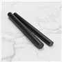 ECSiNG 10pcs Canne en Fibre de Carbone Réparation Canne à Pêche Kit de Pêche à la Mouche Tige en Fibre de Carbone Solide pour Ca