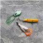 ECSiNG 3pcs Leurres de Pêche en Surface Comprenant des Leurres de Pêche en Surface en Forme de Canard 3D avec Crochet pour Eau D